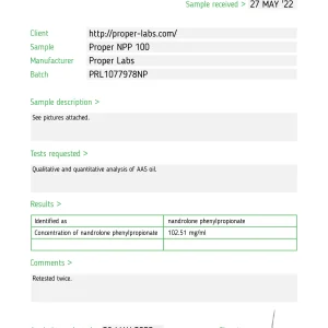 Alternative view of NPP 100 – Proper Labs