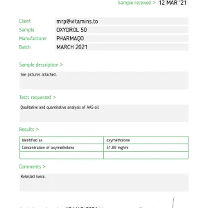 Alternative view of Oxydrol – Pharmaqo Labs