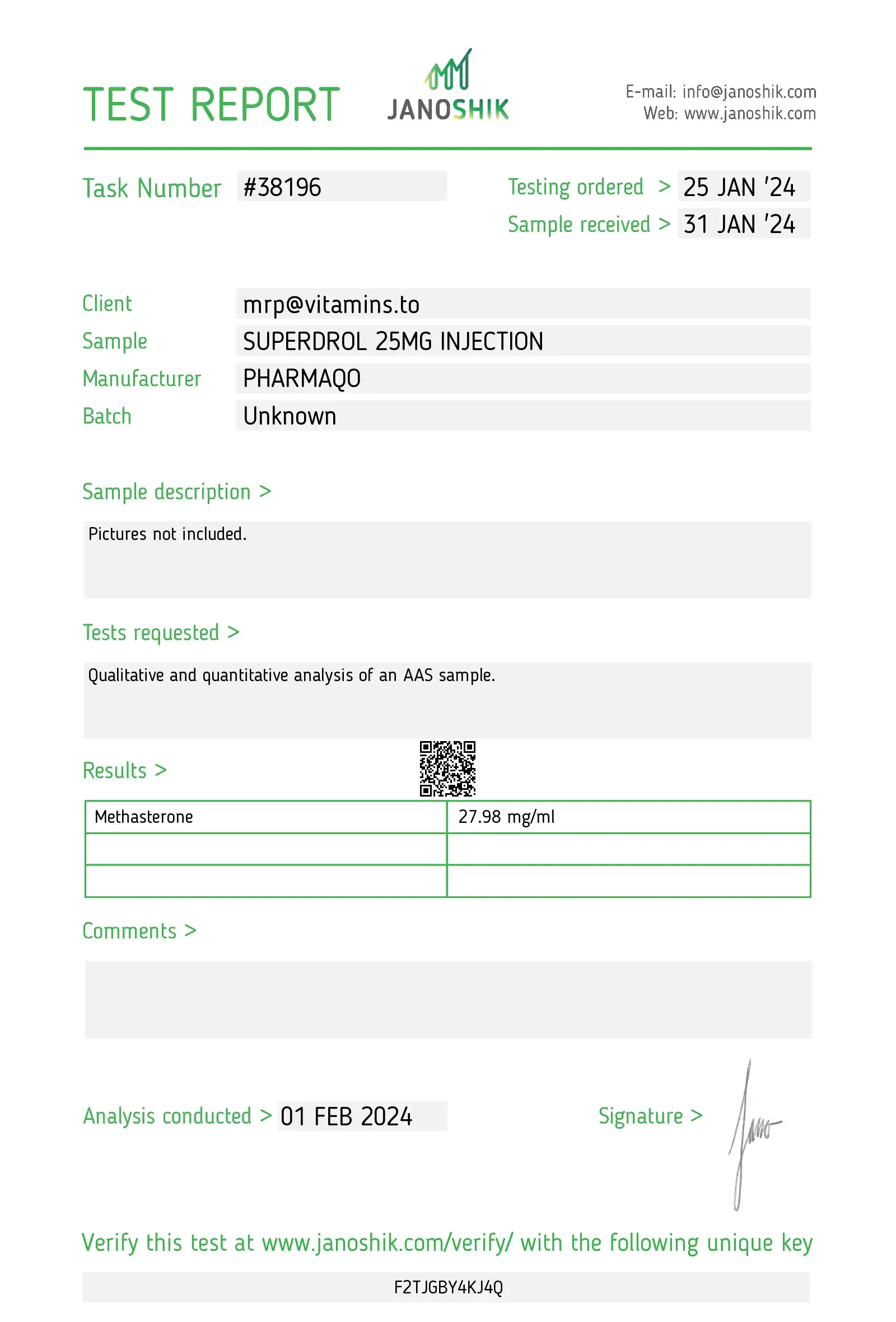 Superdrol 25 – Pharmaqo Labs – Image 3