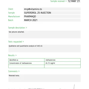 Alternative view of Superdrol 25 – Pharmaqo Labs